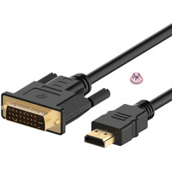Cable conversor HDMI a DVI...