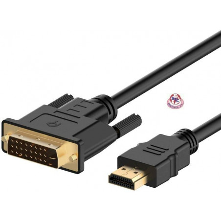 Cable conversor HDMI a DVI 1,8m